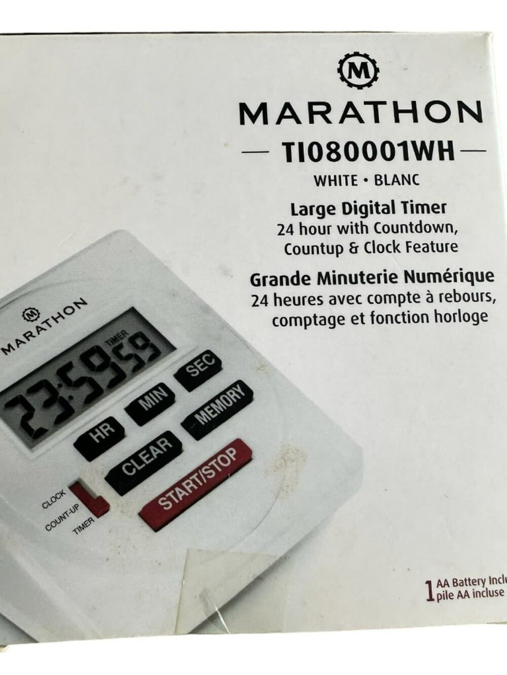 24 Hour Digital Timer With Countdown, Countdown And Clock Function - Picture 12 of 14